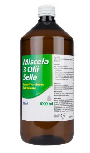 

Смесь трех масел Смягчающее слабительное средство 1000 мл Sella