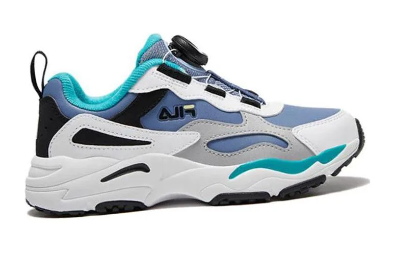 FILA KIDS Удобные низкие детские кроссовки для бега Blue White для подростков — фото 3
