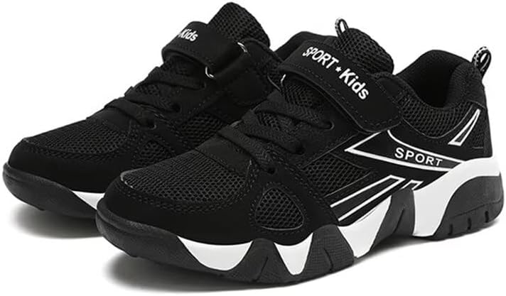 

Детские кроссовки для мальчиков для прогулок, спорта, походов и школы весной и летом Zonkacen, черный