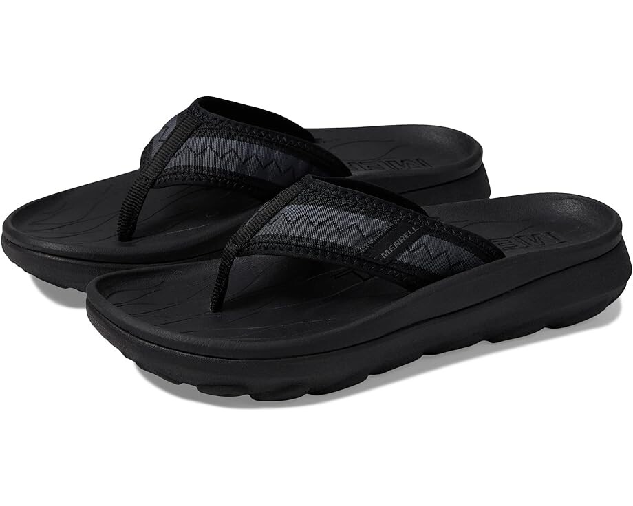 

Сандалии Merrell Hut Ultra Flip, цвет Black/Black