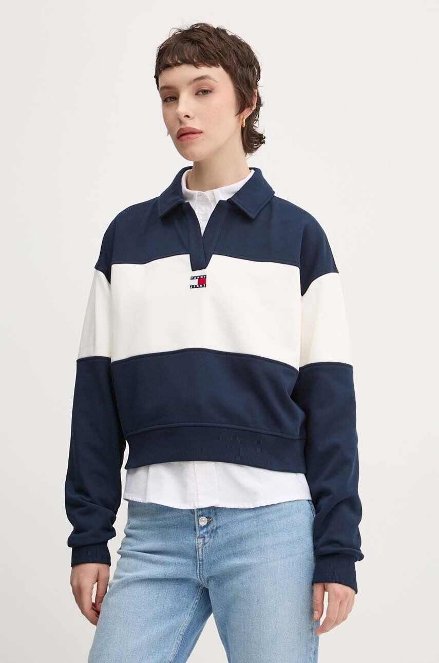 

Толстовка Tommy Jeans, темно-синий