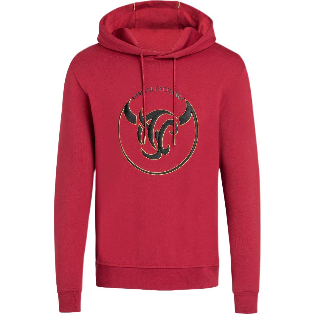 

ARMANI EXCHANGE Толстовка AE мужская красная
