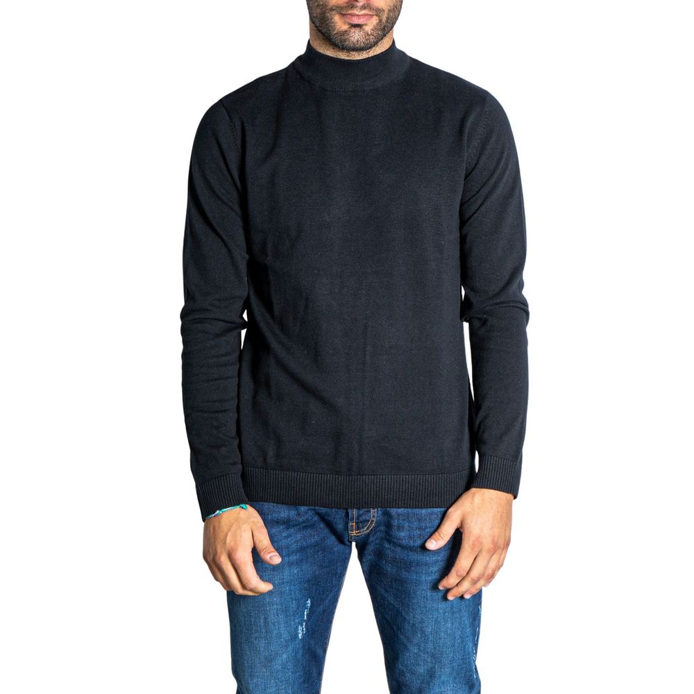 

Черная хлопковая футболка Jack & Jones