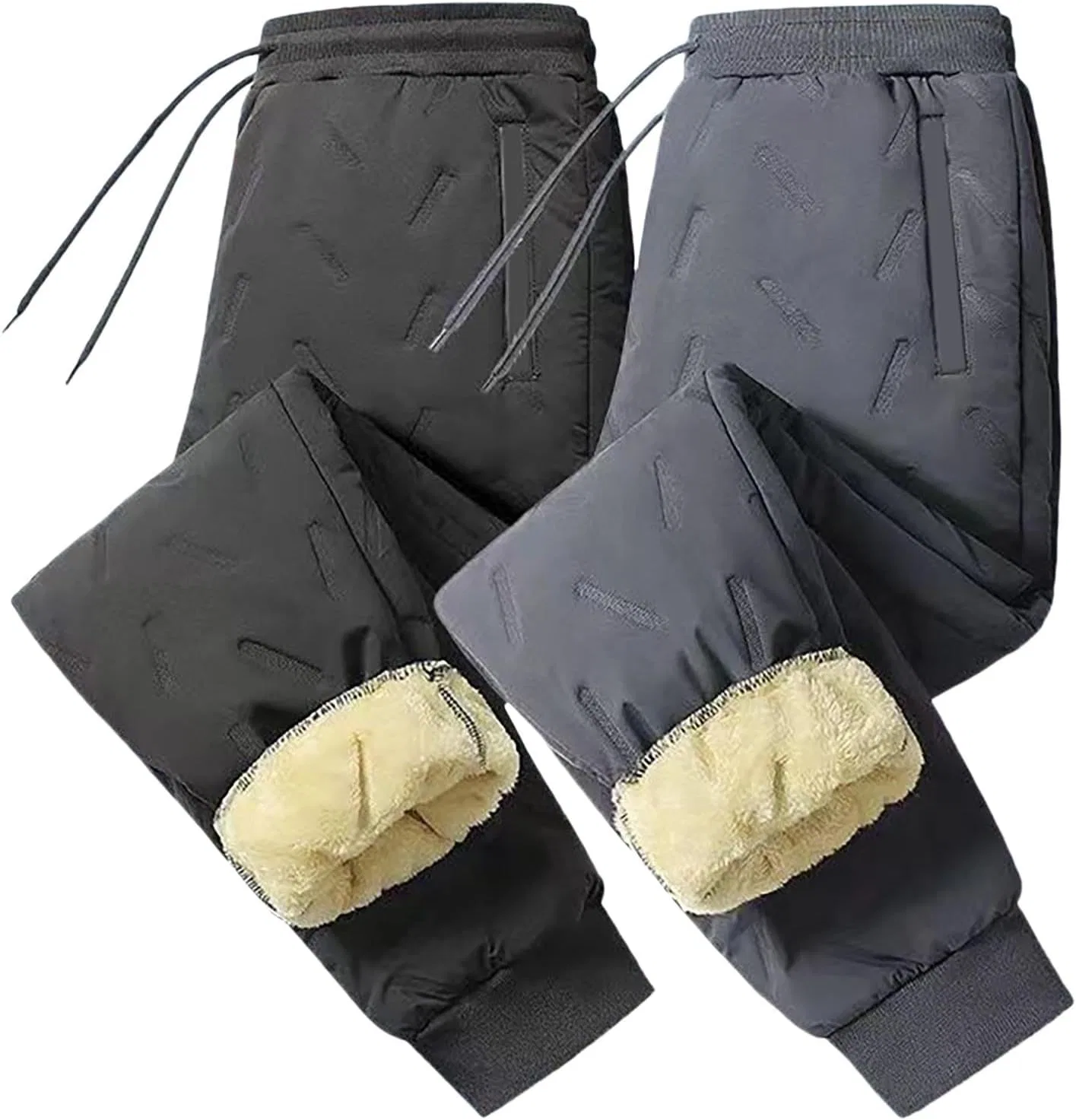 Мужские спортивные брюки с флисовой подкладкой, 2 шт., Active Thermal Track Jogger, Dark Gray