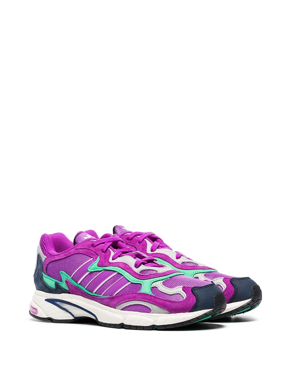 Кроссовки Temper Run Adidas, фиолетовый — фото 2