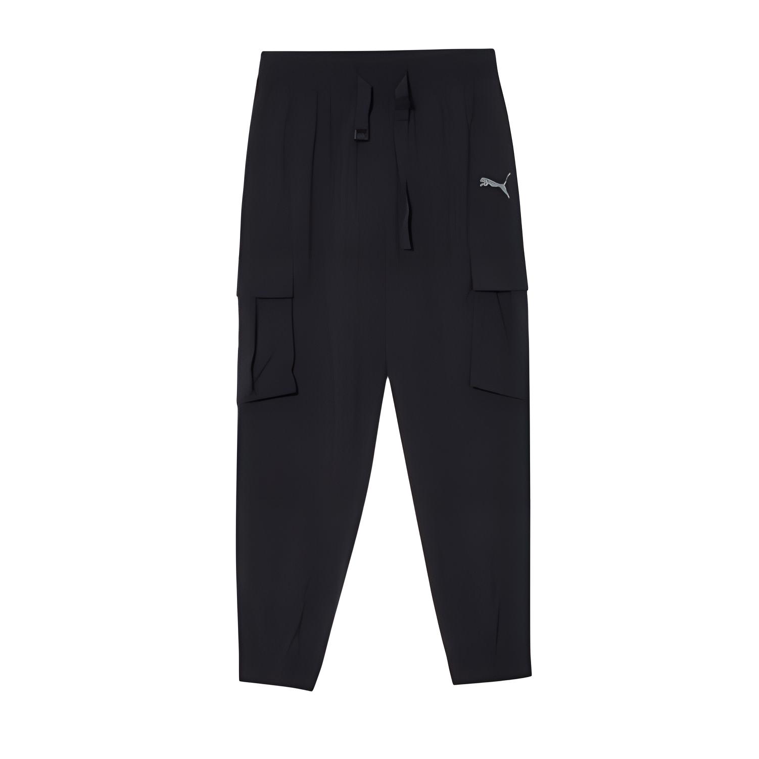 

Унисекс карго-штаны черные PUMA