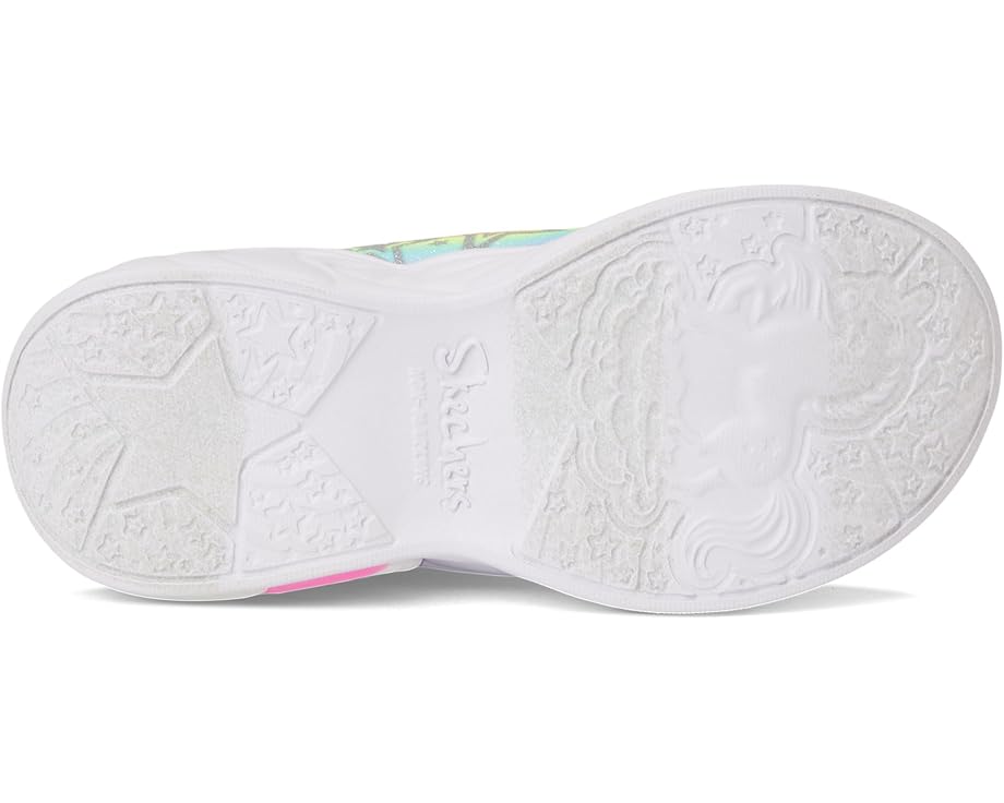 Кроссовки SKECHERS KIDS Unicorn Dreams - Starry Lite 302296L, цвет Silver/Multi — фото 3