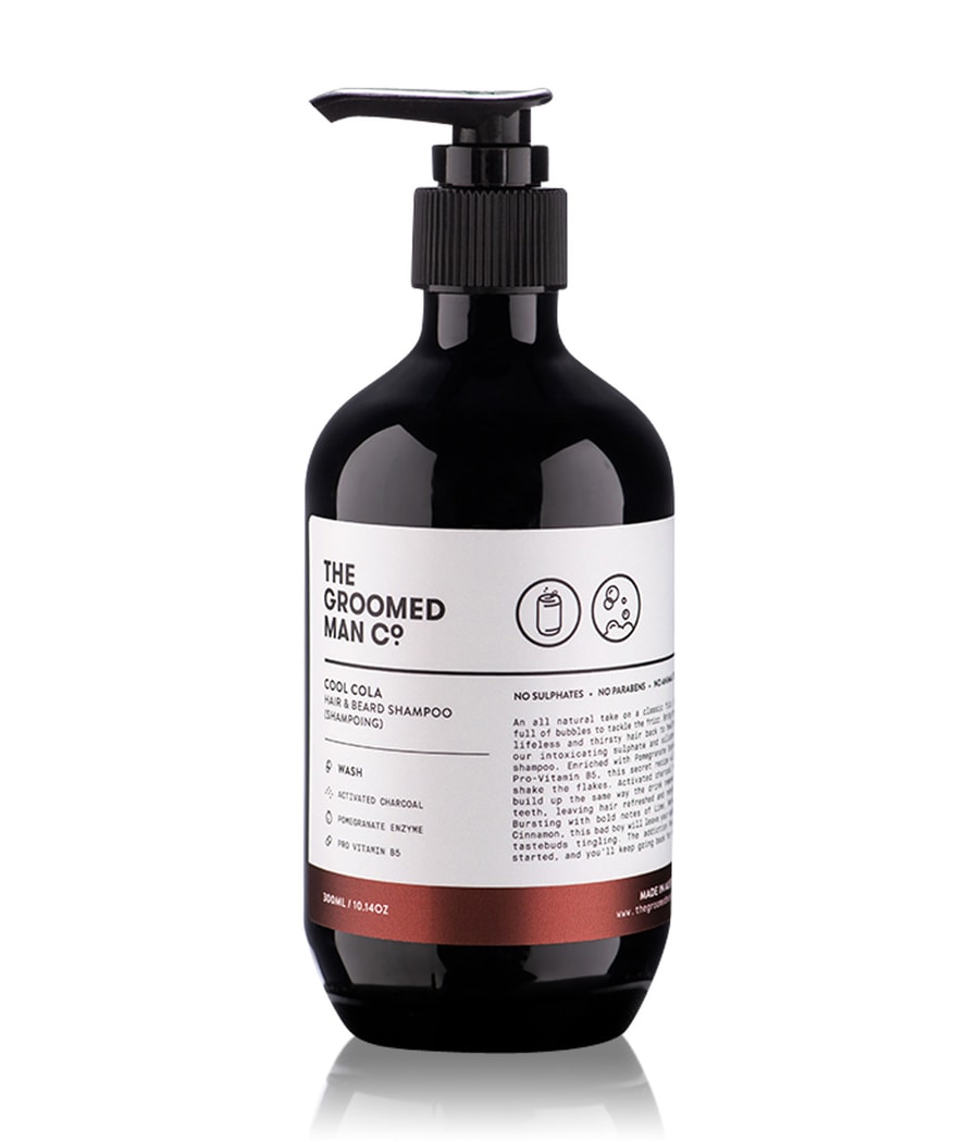 

Шампунь для волос TheGroomedManCo. Cool Cola Hair & Beard, 300 ml