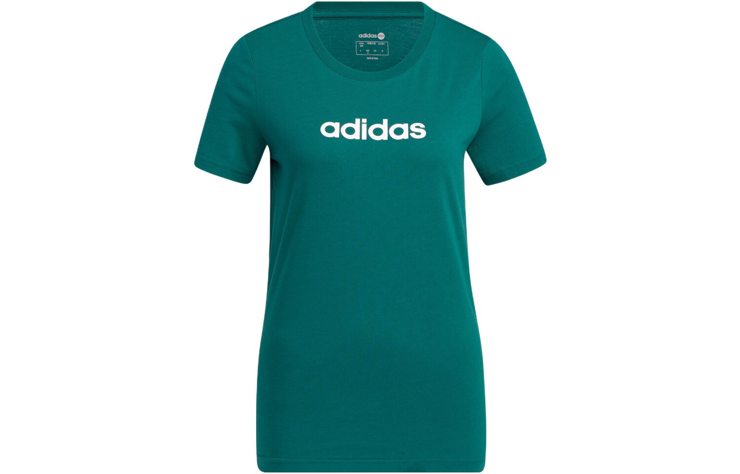 

Футболка женская лесная зеленая Adidas Neo