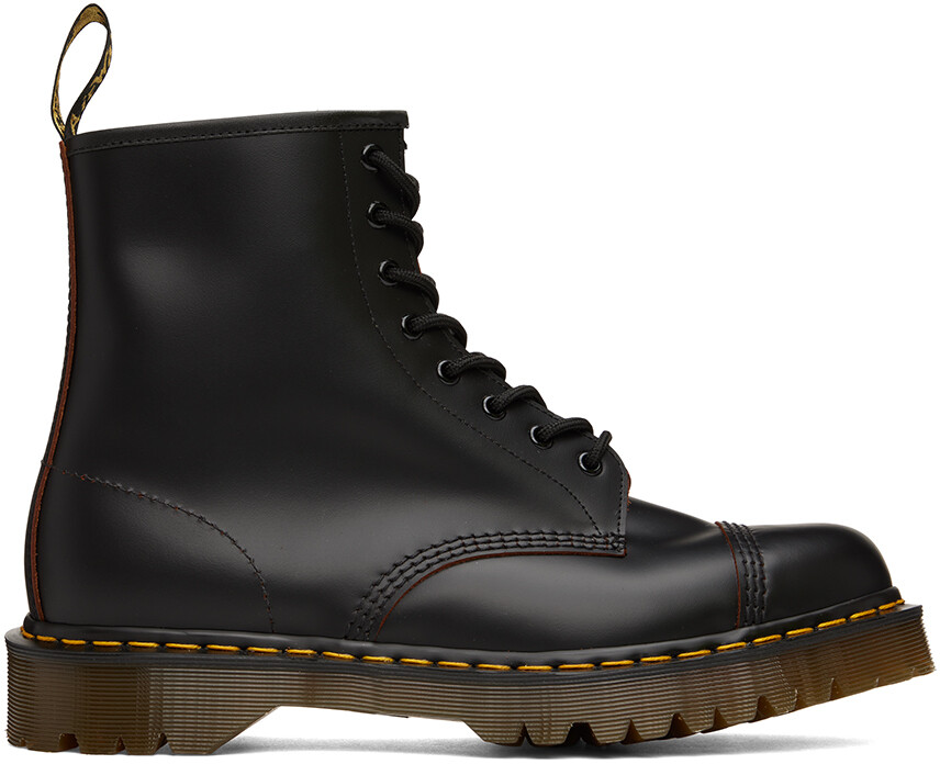 

Черные ботинки Bex 1460 с носком Dr. Martens, Черный, Черные ботинки Bex 1460 с носком Dr. Martens