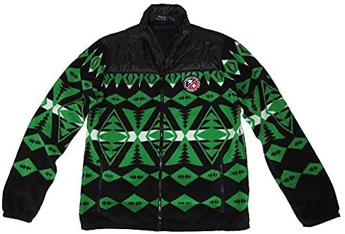 

Ralph Lauren Polo мужская легкая флисовая куртка для скоростного спуска Green, Green/Black