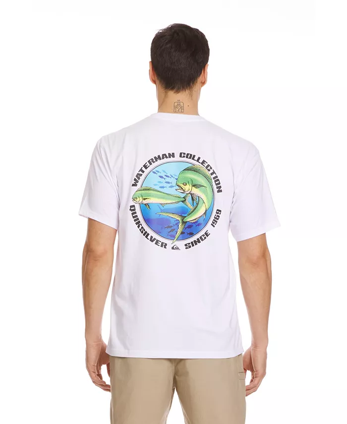 

Футболка Quiksilver Men's Baitball Quiksilver Waterman, белый