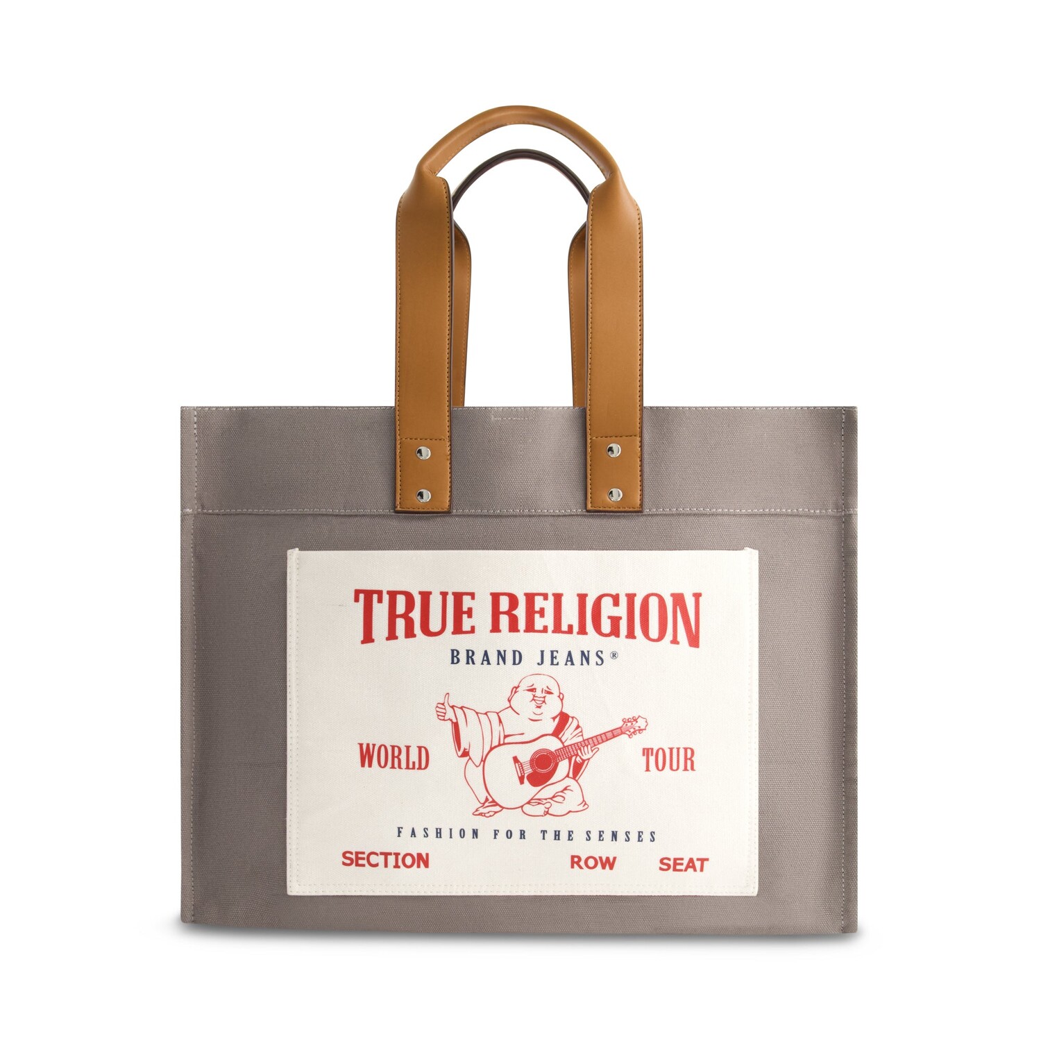 

Сумка «Истинная религия» True Religion, серый