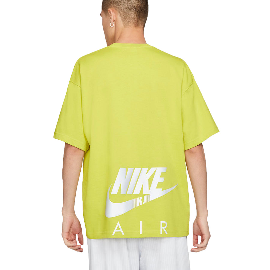 Футболка Nike x Kim Jones Oversized T-shirt 'High Voltage', желтый — фото 2
