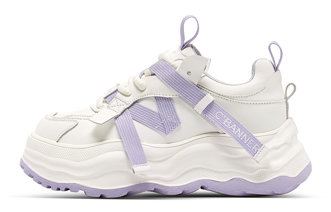 

Кроссовки C°BANNER Chunky Sneakers Women's Low-top, белый/черный