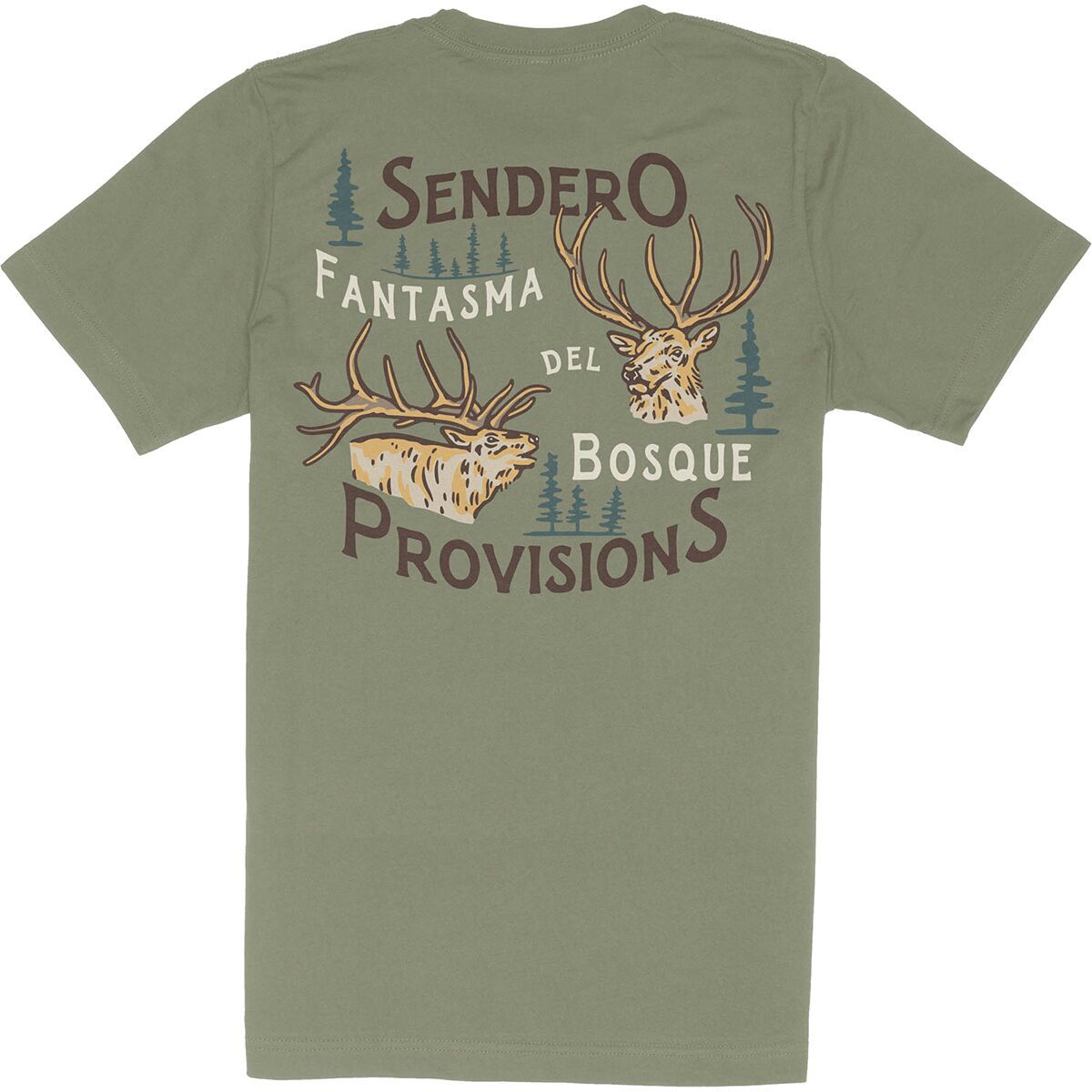 

Футболка из эластичной ткани Sendero Provisions Co., цвет sage