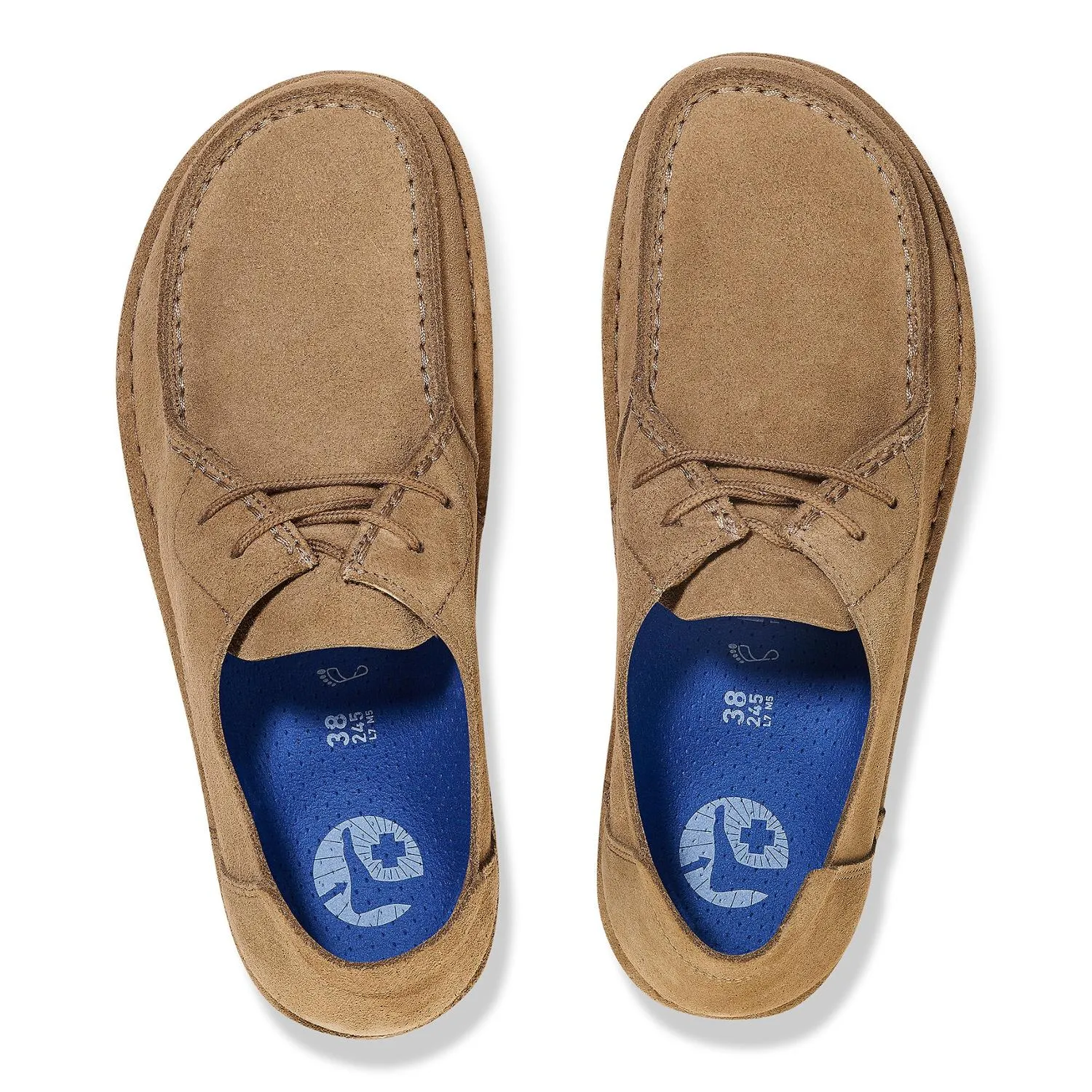 Мужские обувь на шнуровке Utti Birkenstock, Gray Taupe — фото 2