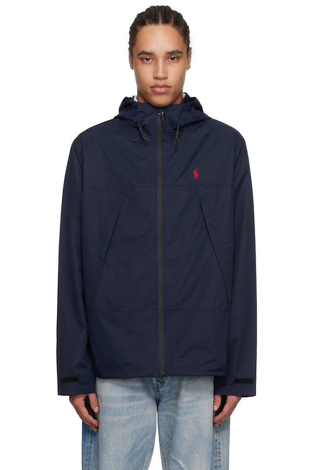 

Легкая куртка с капюшоном Polo Ralph Lauren, цвет newport navy