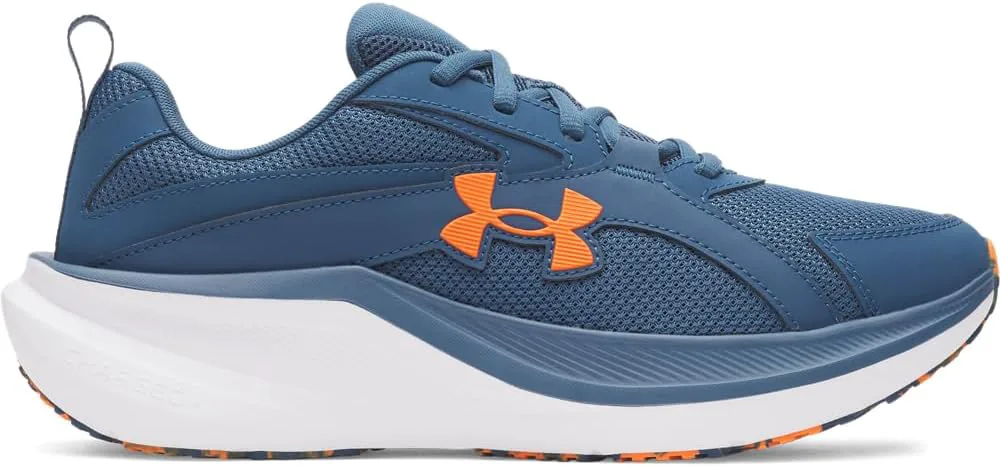 Мужские кроссовки Under Armour Charged Assert 11, синий/оранжевый — фото 4