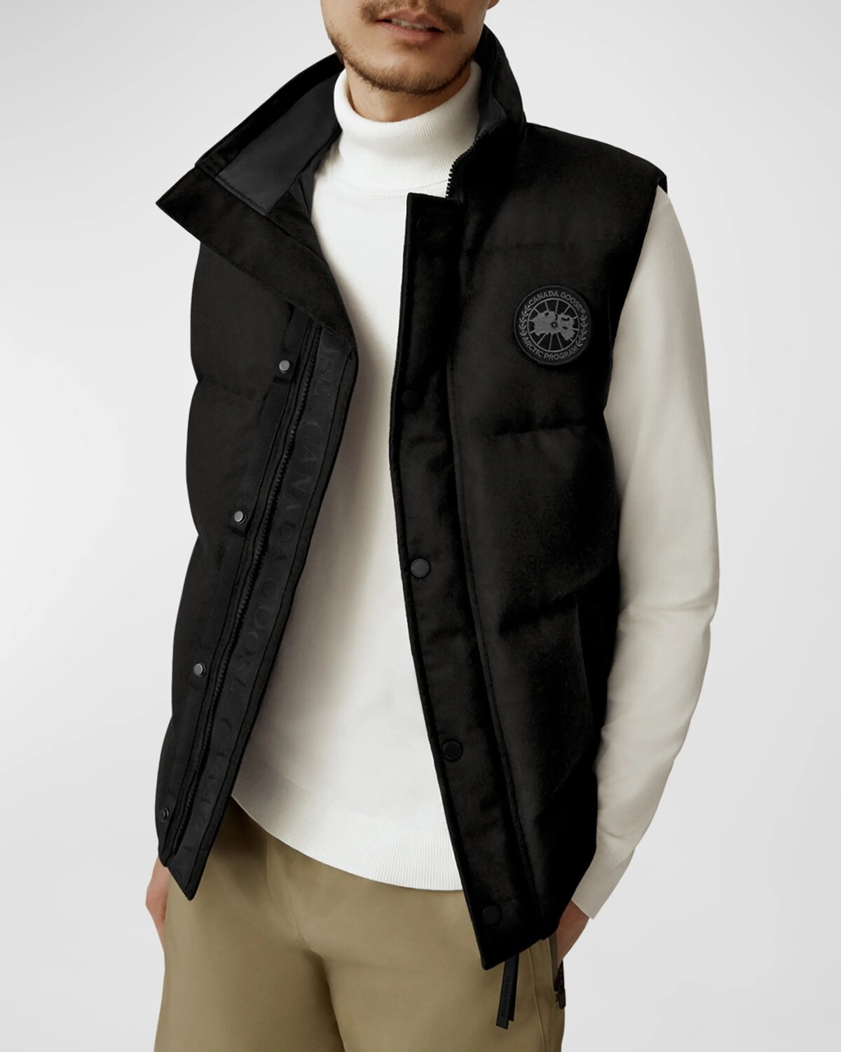 

Мужской пуховик Garson Canada Goose, цвет Carbon Melange