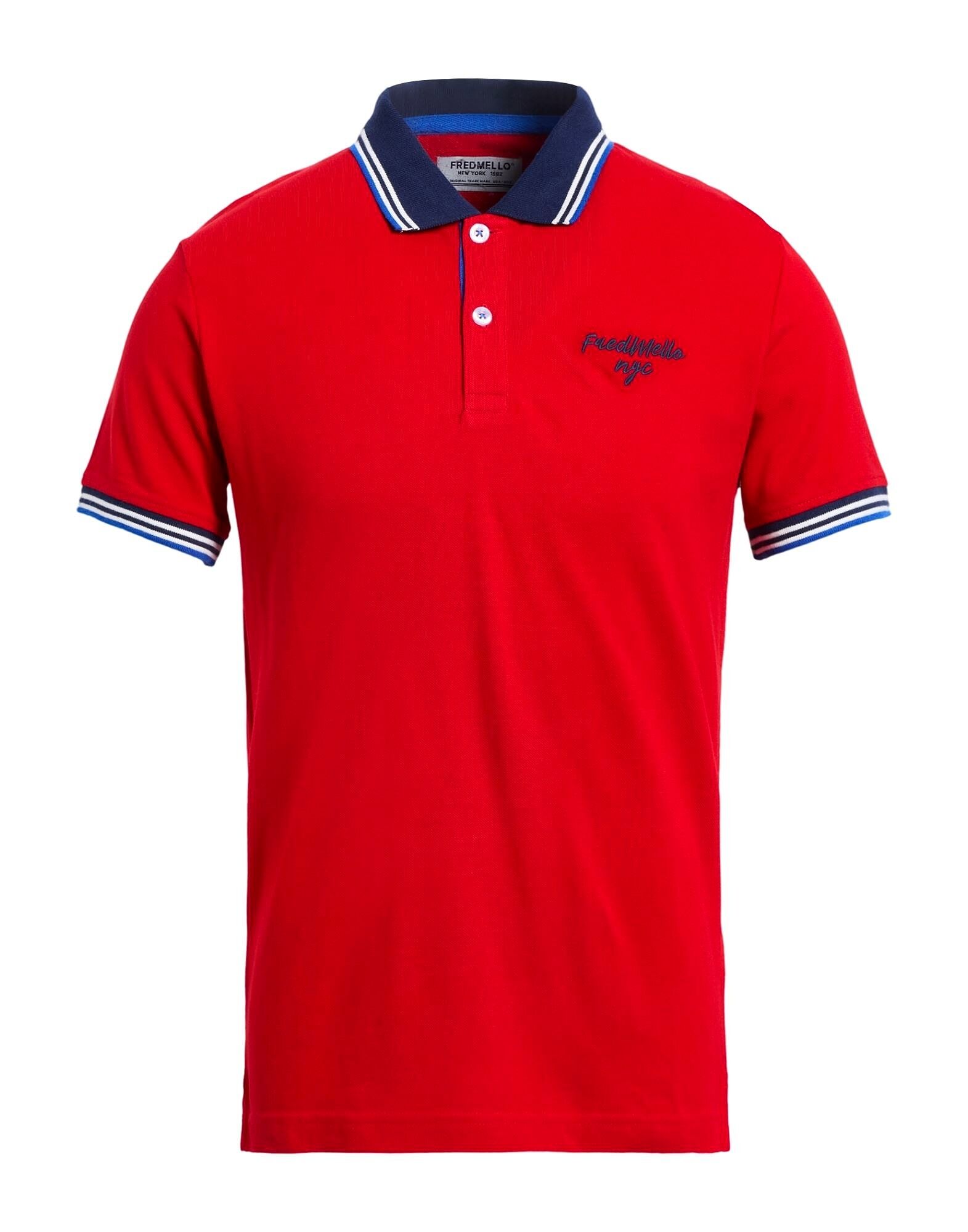 

Рубашка поло Fred Mello, красный