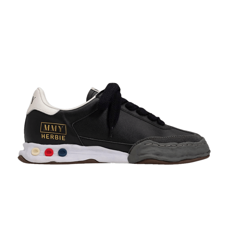 

Кроссовки Maison Mihara Yasuhiro Herbie OG Sole Leather Low 'Black', черный