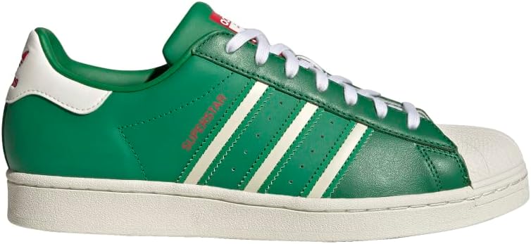 

Мужские кроссовки adidas Originals Superstar, белый/красный/светло-белый