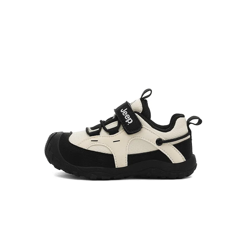 Детские повседневные кроссовки low top с противоскользящей и износостойкой подошвой Jeep, Antique Yellow/Obsidian Black[Thin Cotton] — фото 3