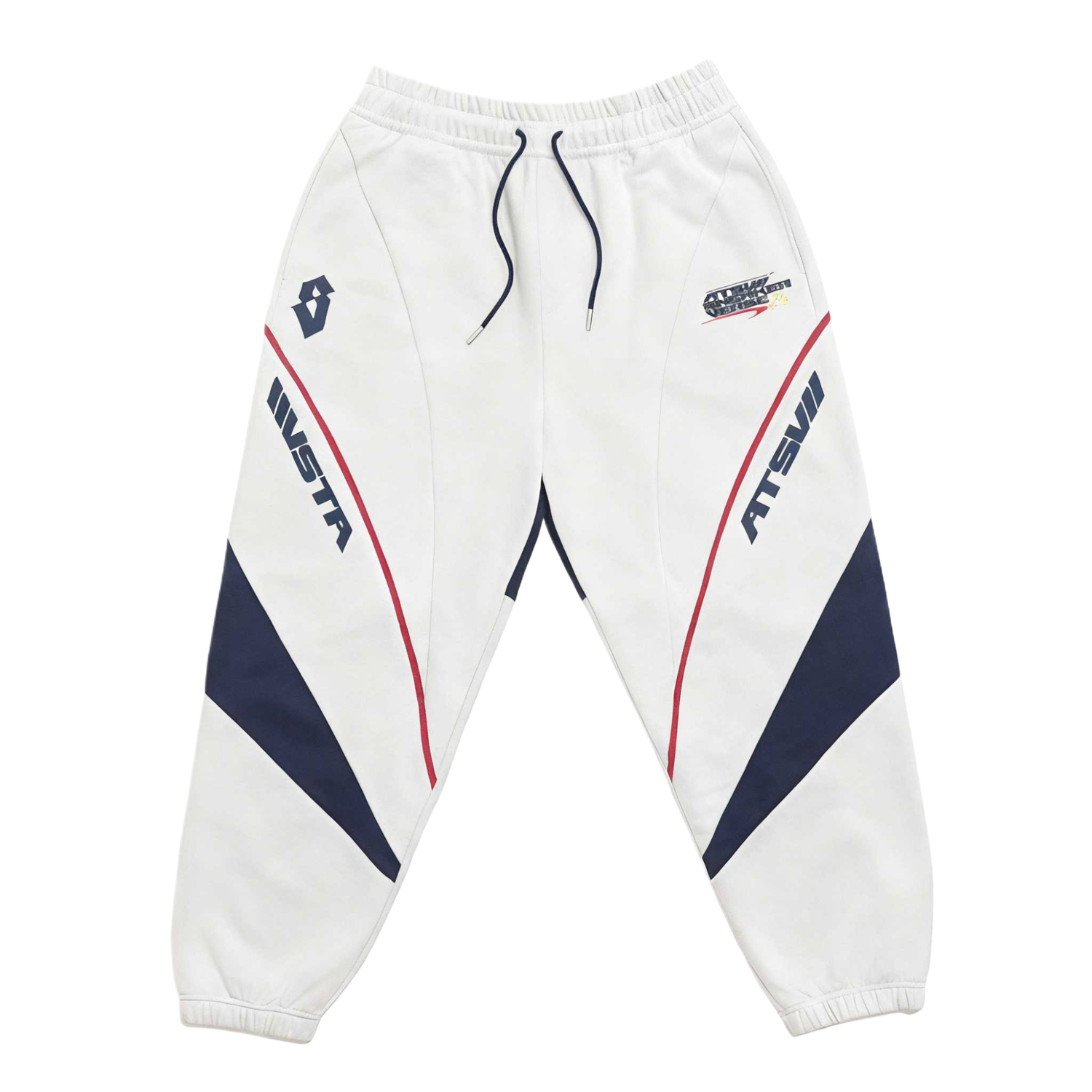 

Трикотажные спортивные штаны Life Collection Unisex ANTA, бело-серый