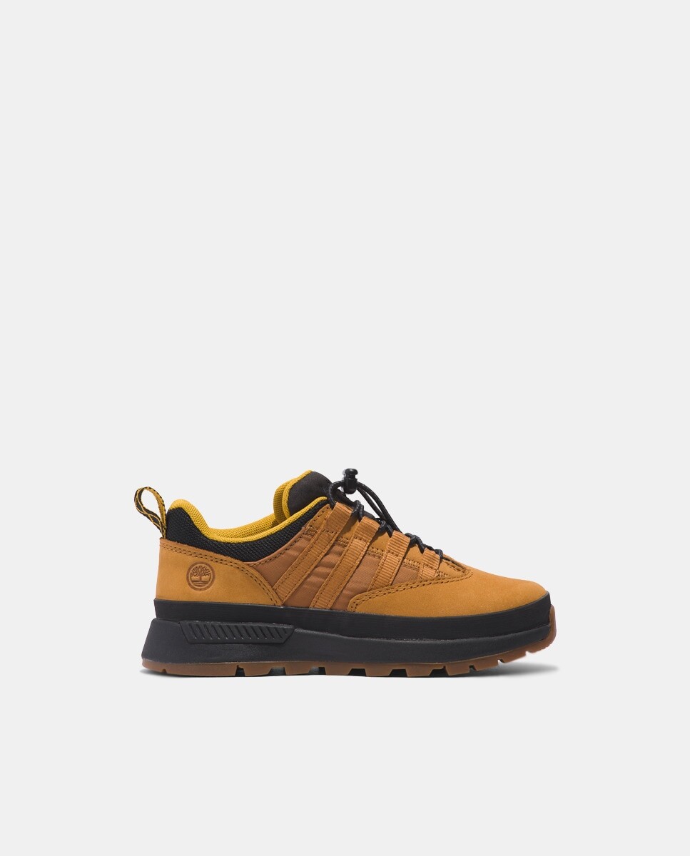 

Детские кроссовки Euro Trekker с низким верхом и эластичной застежкой Timberland, желтый