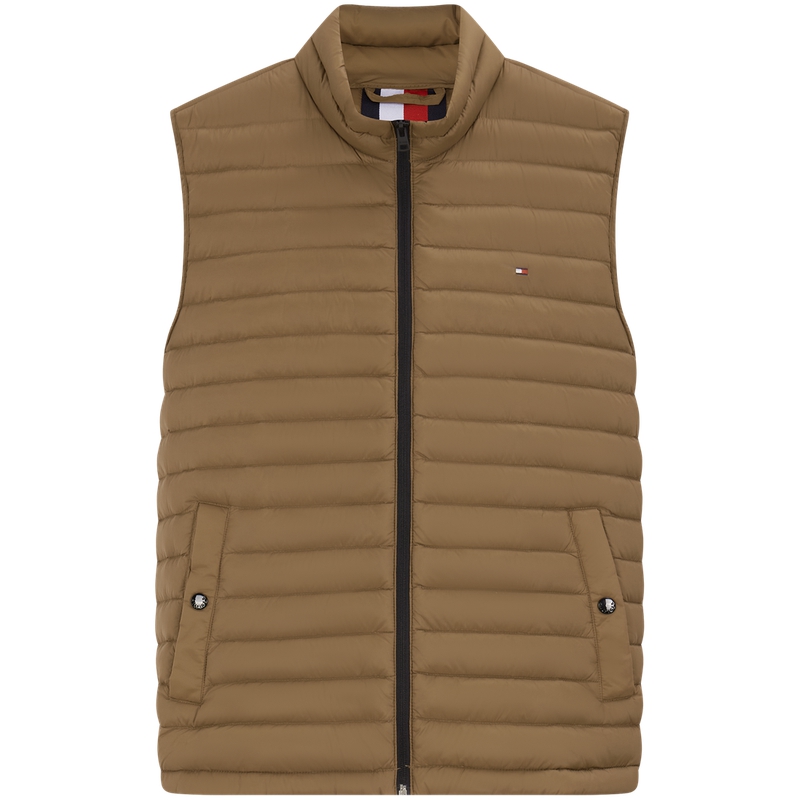 

Tommy Hilfiger Мужская пуховая жилетка цвета хаки, Khaki GWJ