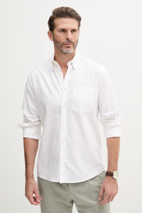 

Хлопковая рубашка United Colors Of Benetton, белый