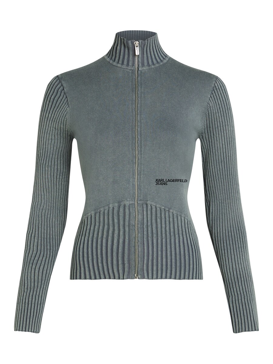 

Вязаный кардиган KARL LAGERFELD JEANS, серый