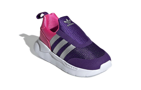 Кроссовки оригинал zx 360 i Adidas, фиолетовый — фото 3