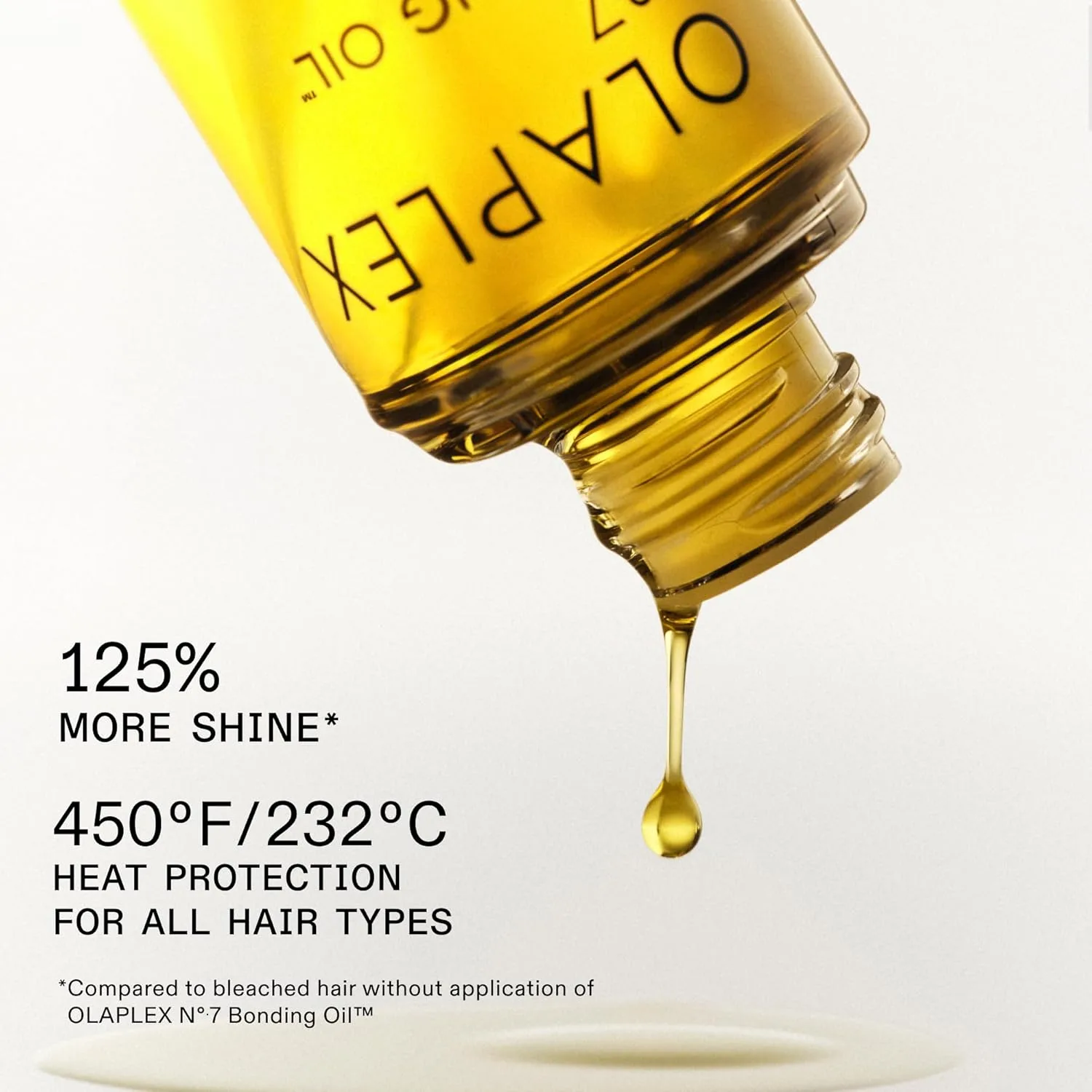 Olaplex Nº. 7 Bonding Oil: масло для сияния и защиты от нагрева, разглаживает и смягчает волосы, усиливает цвет, контролирует пушистость до 72 часов для кудрявых, волнистых и прямых волос — фото 4
