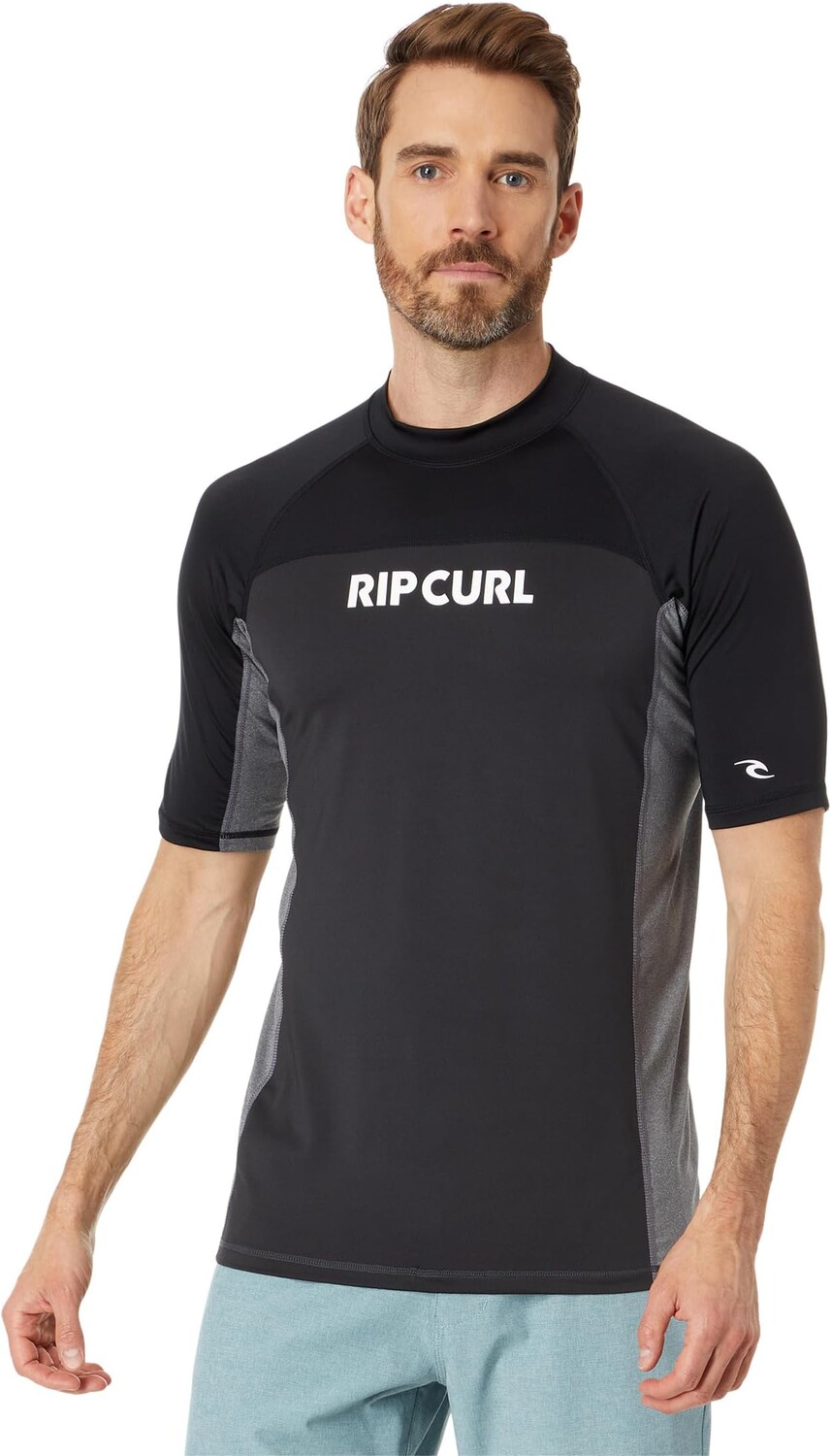 

Плавки Rip Curl Drive Short Sleeve UV Tee, черный
