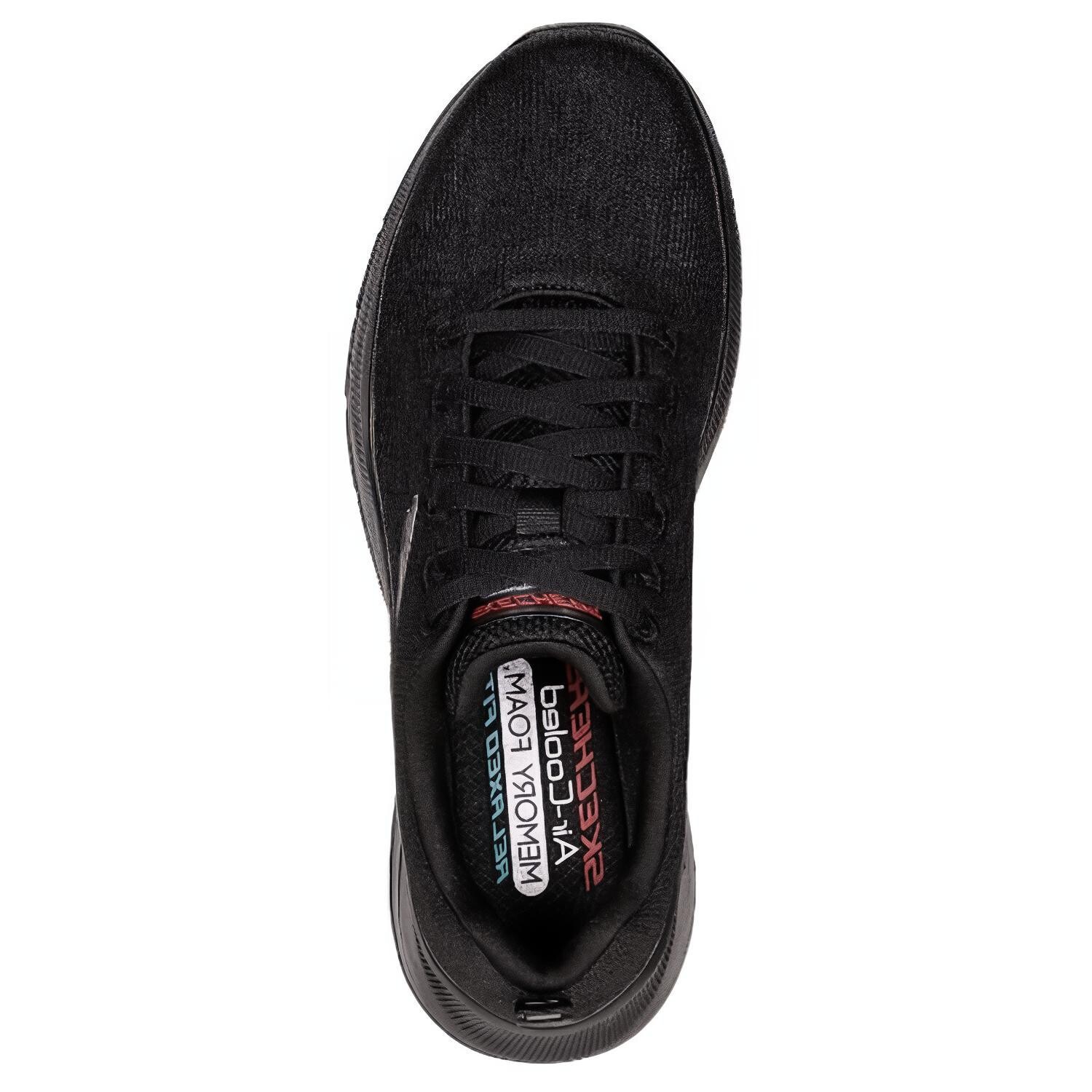 Кроссовки Skechers Relaxed Fit Lifestyle Shoes Men Low-top Black, черный — фото 4