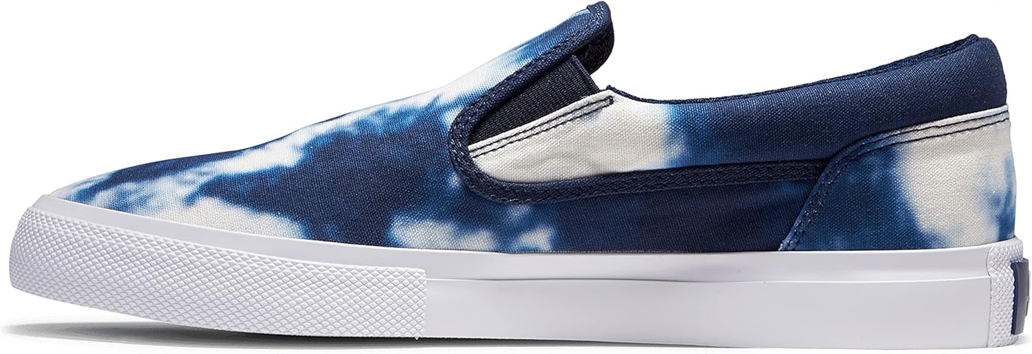 Мужские слипоны DC Shoes Manual Txse для скейтборда, темно-синий — фото 4