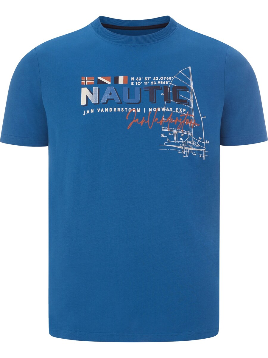 

Футболка Jan Vanderstorm Svenhelm, Blue/Navy