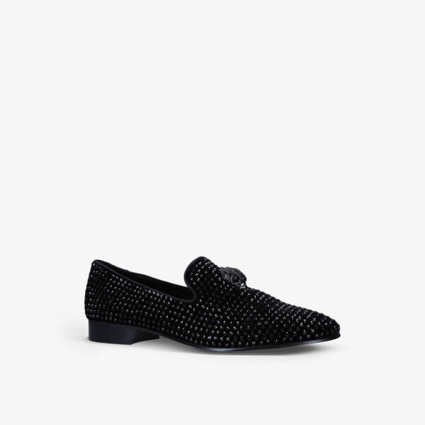Замшевые лоферы Ace с шипами Kurt Geiger London, черный — фото 3