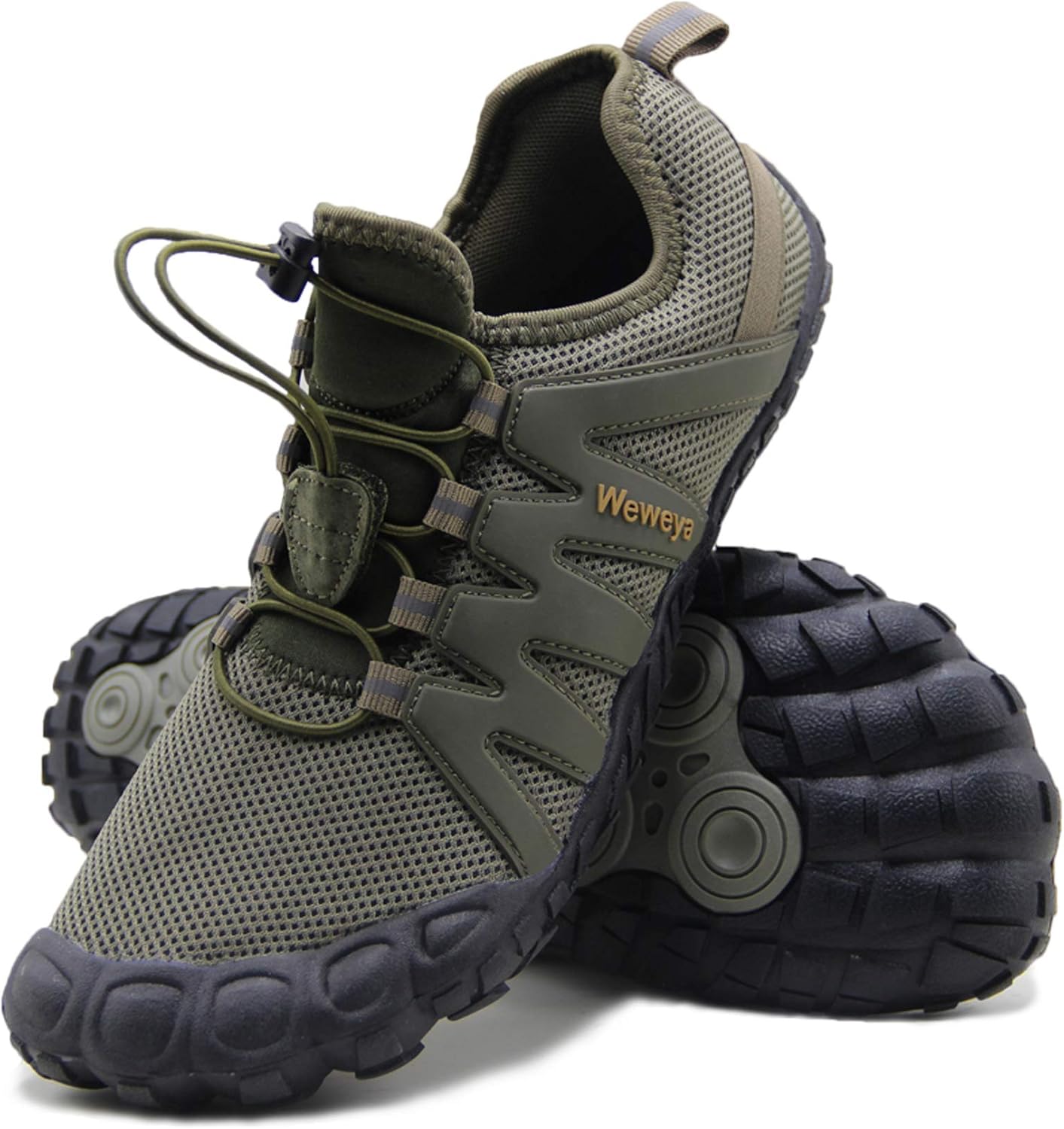 

Мужские минималистичные кроссовки Weweya Barefoot для бега и кросс-тренинга, зеленый