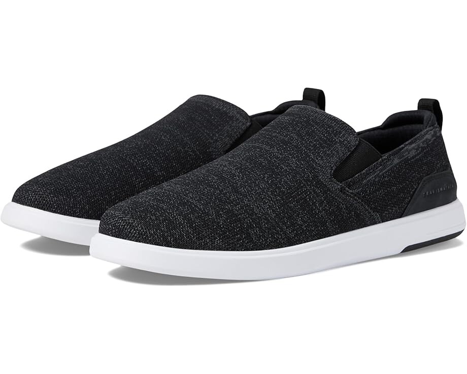 

Кроссовки TravisMathew The Daily Knit Slip, цвет Heather Black, Черный, Кроссовки TravisMathew The Daily Knit Slip, цвет Heather Black