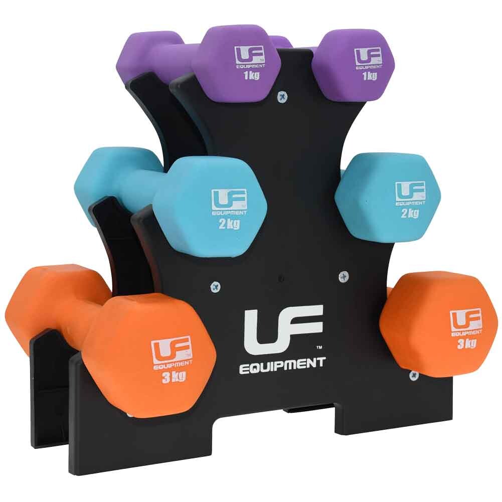 

Набор гантелей Urban Fitness 2 х 1 кг, 2 х 2 кг и 2 х 3