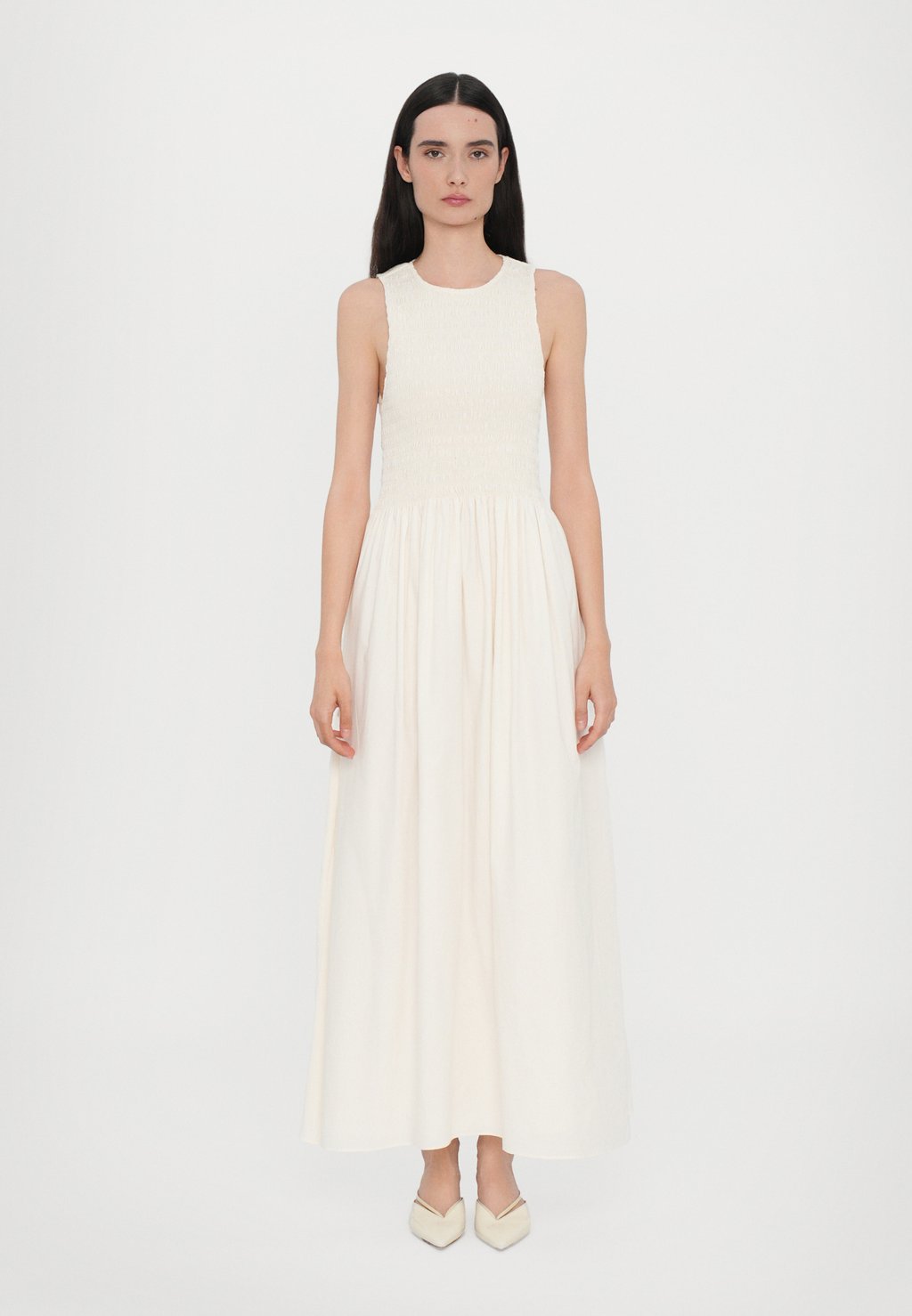 

Платье макси ALENA MAXI DRESS Faithfull the brand, белый