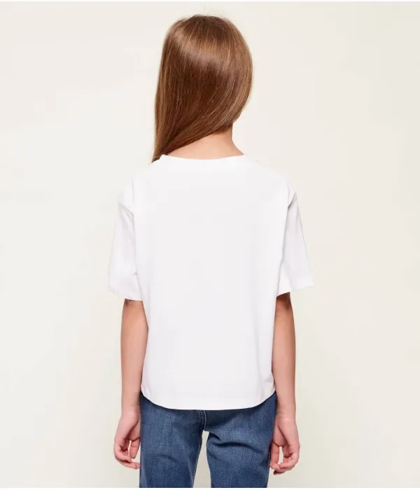 Футболка relaxed fit Guess, белый — фото 3