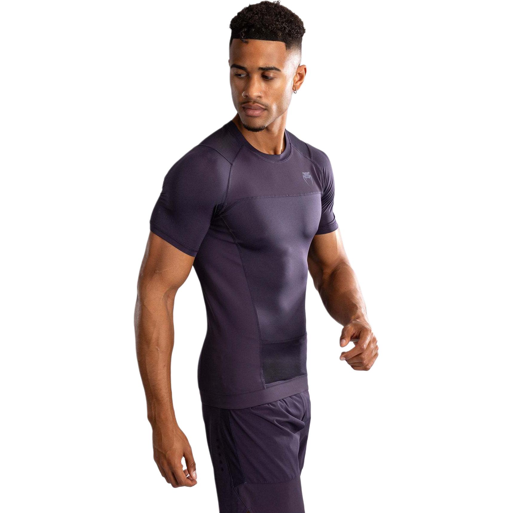 

Venum Мужская футболка с втачными рукавами, черная-001, Черный, Venum Мужская футболка с втачными рукавами, черная-001