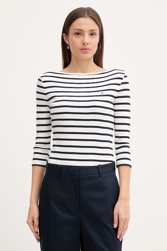 

Хлопковая водолазка Tommy Hilfiger, темно-синий