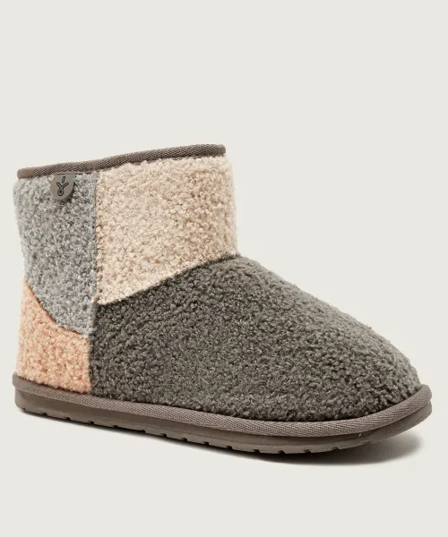 

Снежные сапоги Wallaby Mini Teddy Patch Emu Australia, серый