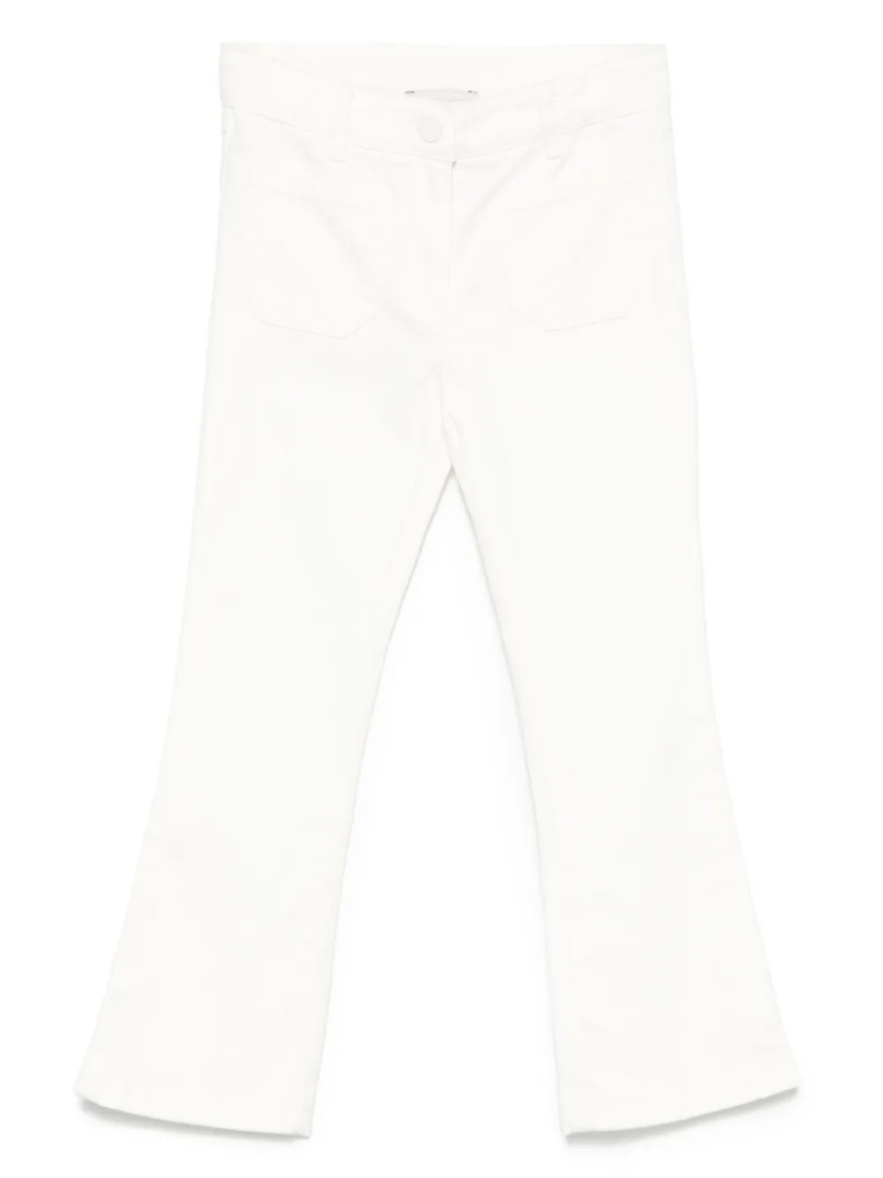 

Джинсы Stella McCartney Kids прямого покроя, белый