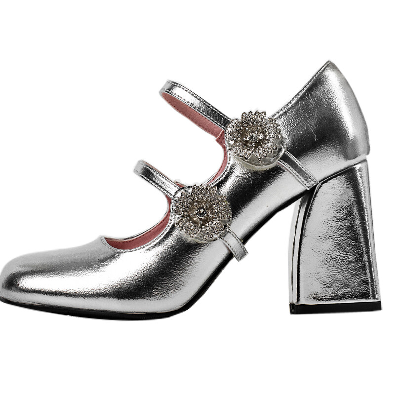 Туфли Мэри Джейн женские Wonderful Couple, цвет Black Heel height 8.5cm — фото 4
